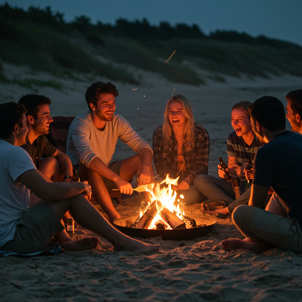 Beach Bonfire