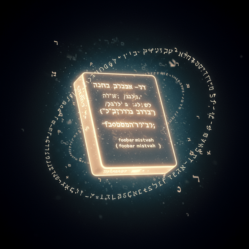 The Prophecy of the Foobar Mistsvah