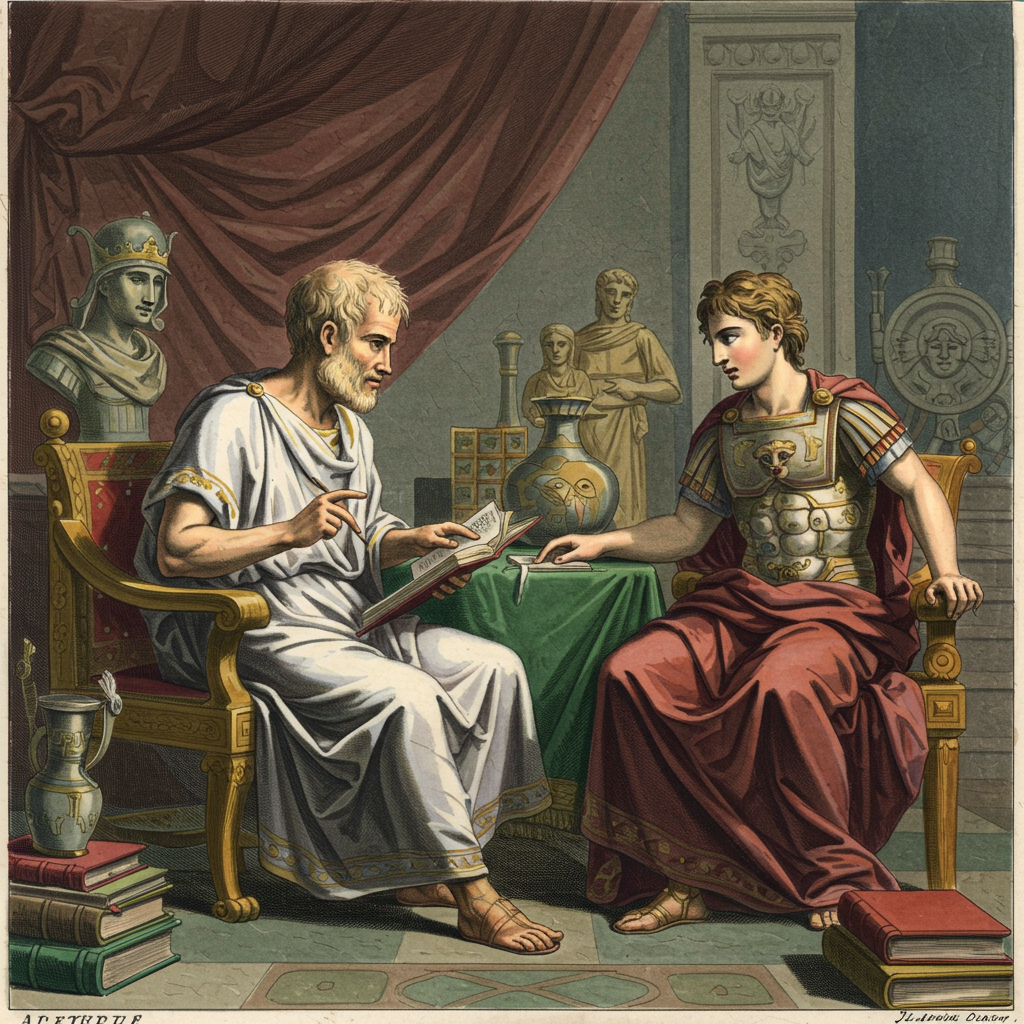 Aristotle Tutoring Alexander