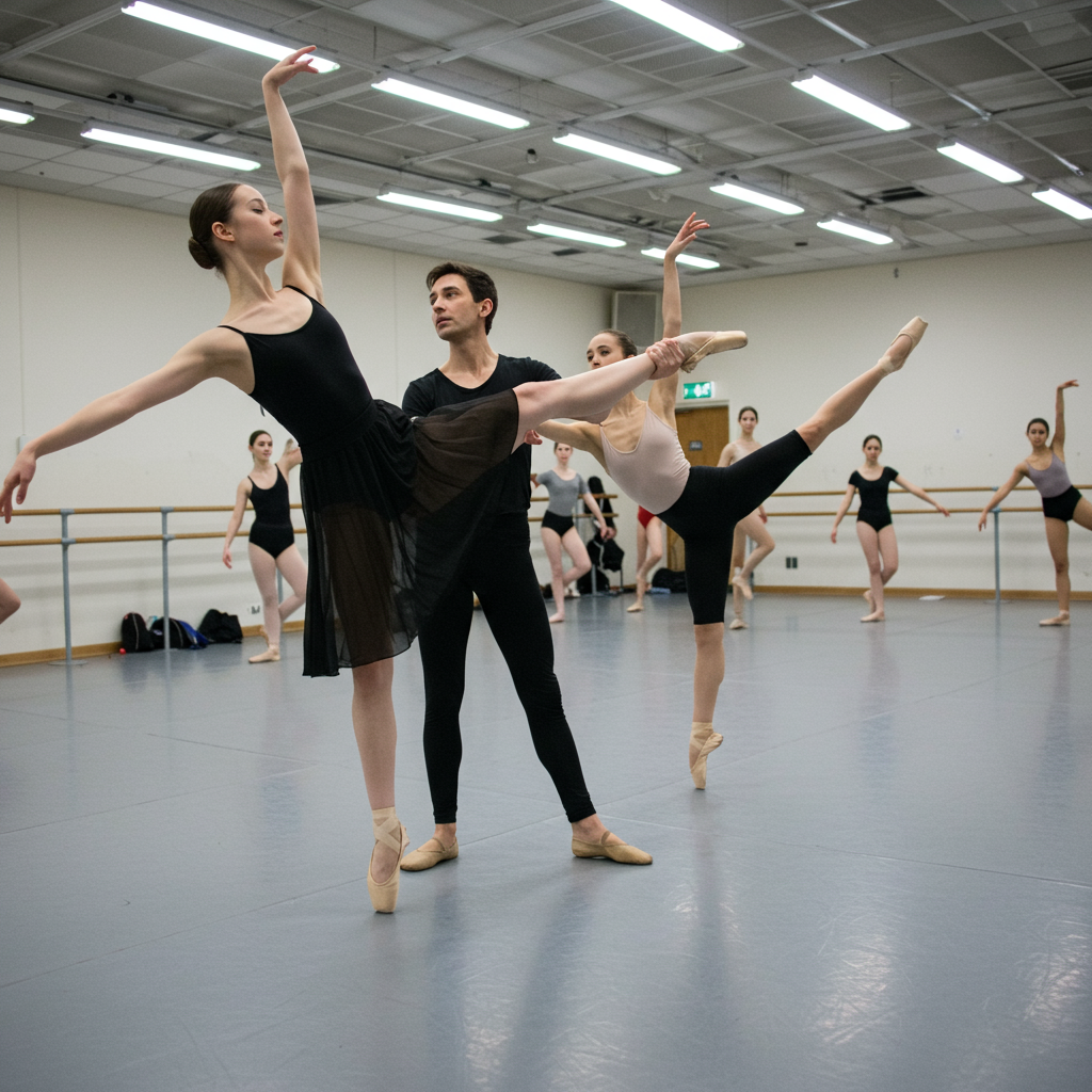 Swan Lake Rehearsal