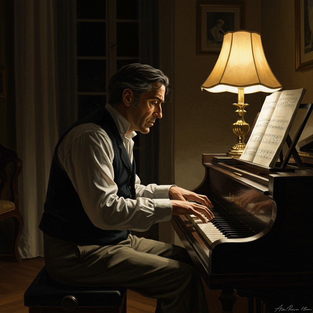 Jean-Pierre at the Piano